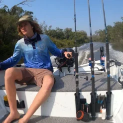 Railblaza RodStow Triple With Caddy Black -Magasin De Matériel De Pêche 09 0011 11 3