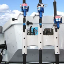 Railblaza RodStow Triple With Caddy Black -Magasin De Matériel De Pêche 09 0011 11 4