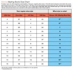 Simms Tributary Boot Felt Basalt -Magasin De Matériel De Pêche 13272 1034 04r 6