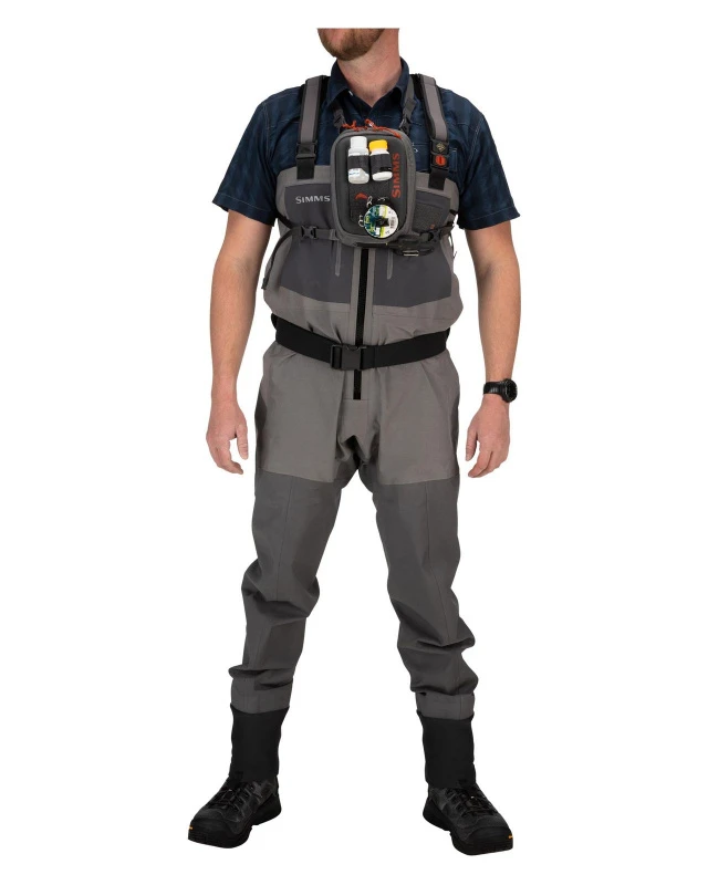 Simms Freestone Chest Pack Pewter 4 Simms Freestone Chest Pack Pewter – Image 4