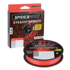 SpiderWire Stealth Smooth Braid 8 150m Red
