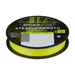 Spiderwire Stealth Smooth Braid 8 Hi-Vis Yellow -Magasin De Matériel De Pêche 1422163r 3
