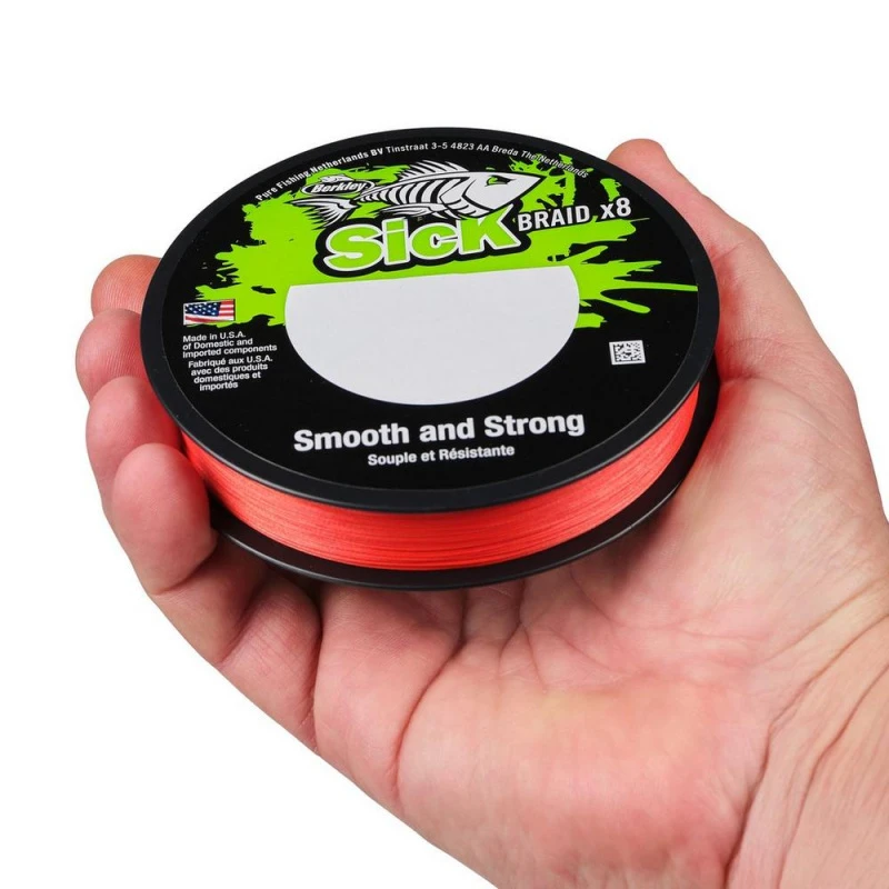 Berkley Sick Braid Red 150m 4 Berkley Sick Braid Red 150m – Image 4