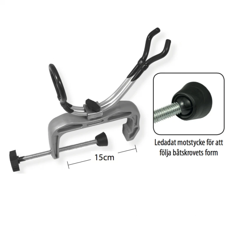 Aluminiumspöhållare Justerbar Stor 1 Aluminiumspöhållare Justerbar Stor