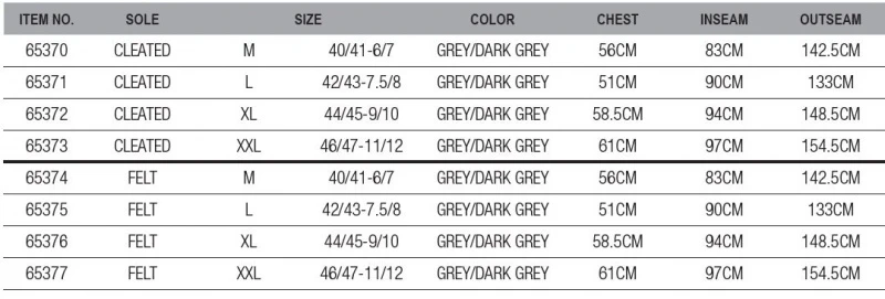 Scierra Yosemite Neo 5mm Chest Bootfoot Felt Grey/Dark Grey 2 Scierra Yosemite Neo 5mm Chest Bootfoot Felt Grey/Dark Grey – Image 2