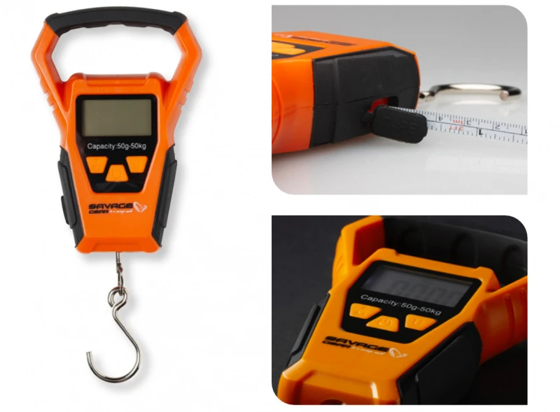 Savage Gear Digi Scale SW 110Lb 50kg 2 Savage Gear Digi Scale SW 110Lb 50kg – Image 2