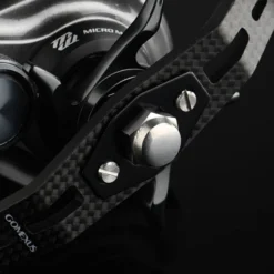 Gomexus 105mm Carbon Swept Handle With 30mm Aluminium Knob -Magasin De Matériel De Pêche DCS105AS30BKGDr 3