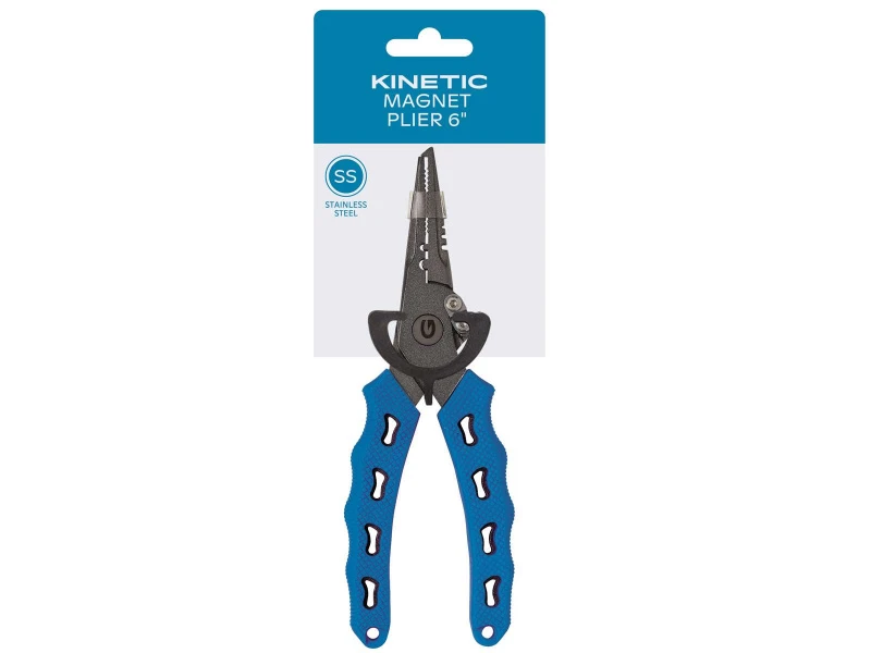 Kinetic SS Magnet Plier 6'' Blue 2 Kinetic SS Magnet Plier 6'' Blue – Image 2