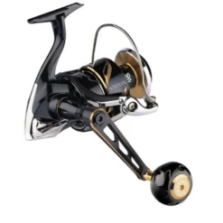 Gomexus 90mm Aluminium Power Handle With 45mm Titanium Knob - Black & Gold -Magasin De Matériel De Pêche LYS90TB45BKGD 3