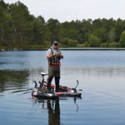 Seven Bass Flatform Junior, Grey -Magasin De Matériel De Pêche SB DSFF J G 5